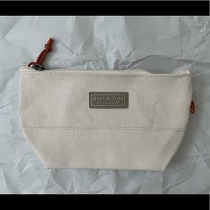 L.L. Bean Boat and Tote Canvas Zip Pouch